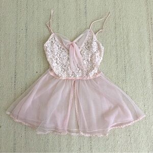 Sexy Intimate babydoll lingerie lace & mesh top 🎀